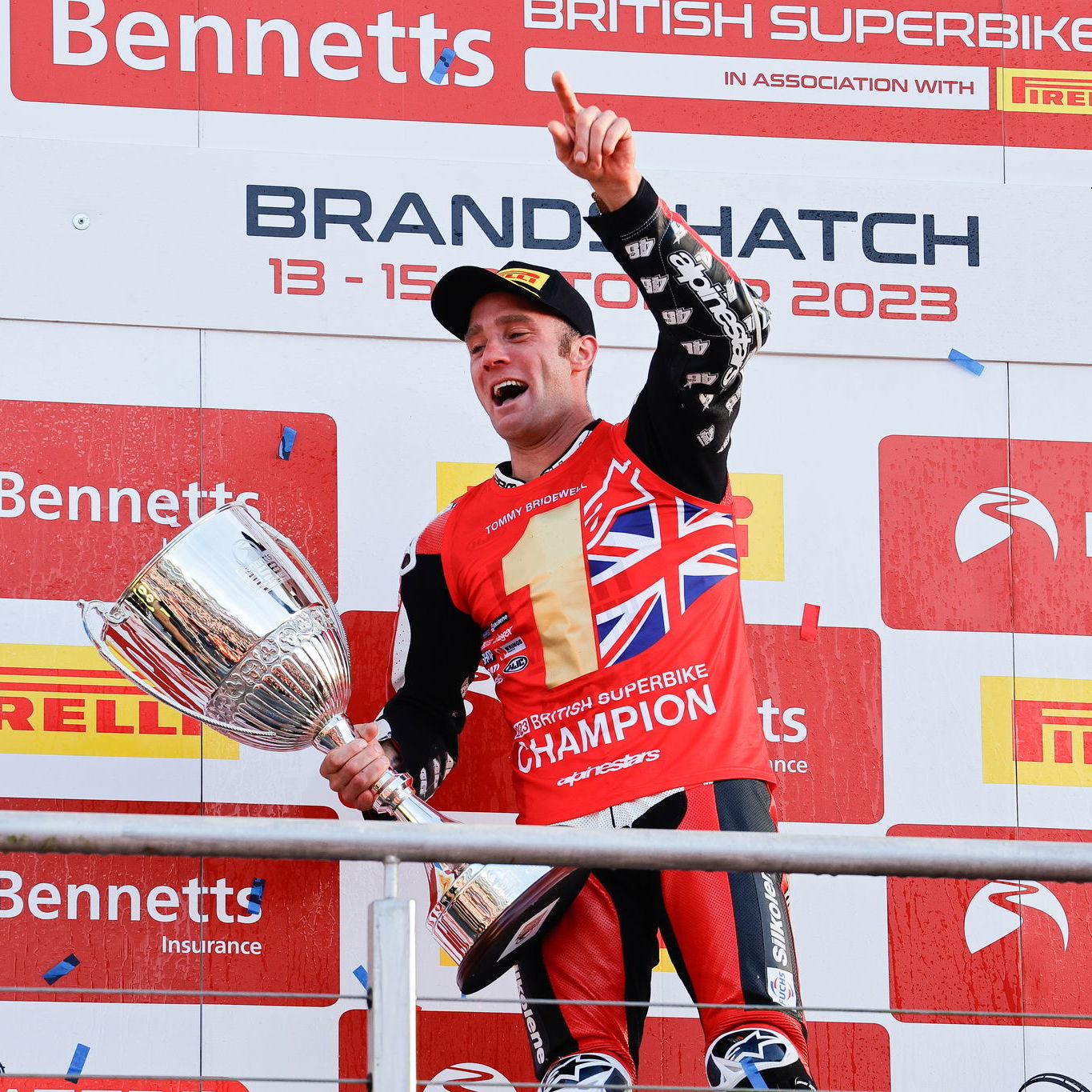 Bridewell, champion , British Superbikes 2023 at Brands Hatch